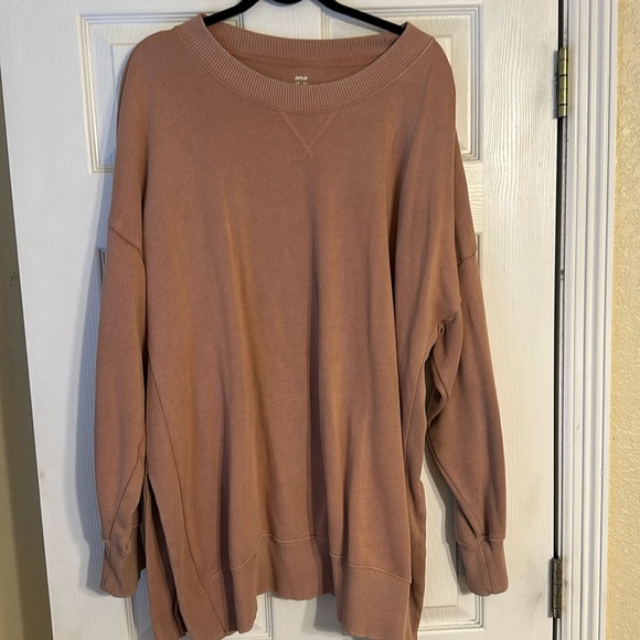 aerie Tops - Dusty Rose Crewneck Sweatshirt